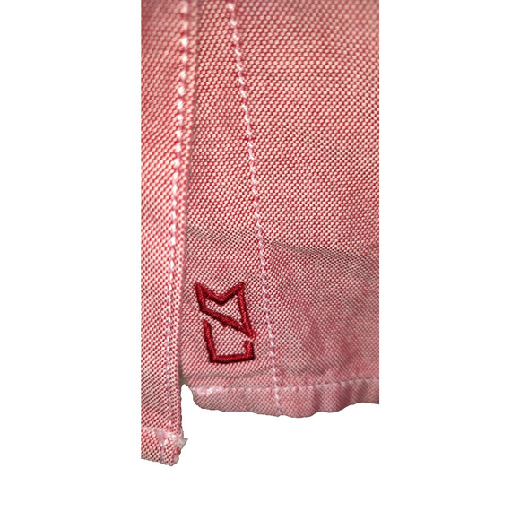 Ohio State Womens Oxford Shirt CUTTER & BUCK XL Button Up RED CHECKER Buckeyes - Picture 3 of 16